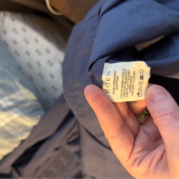 Doen Norona Eyelet Detail Dress – Organic Cotton Prairie Mini Dress- Siz… - Picture 7 of 8